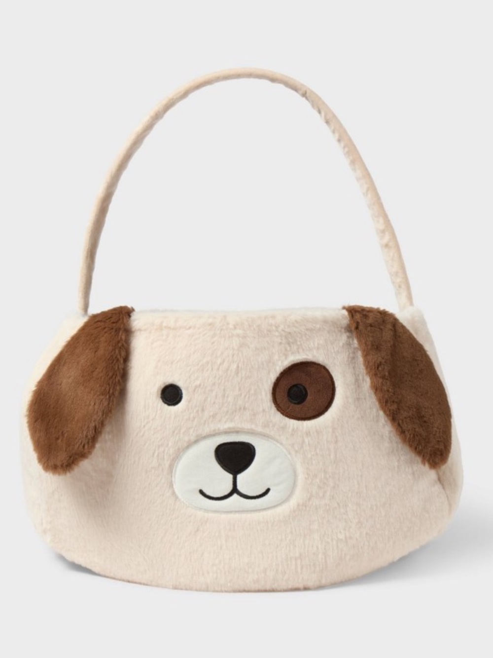 Jumbo Plush Puppy Basket by Spritz™ Spring 2026 Collection Squishy Basket